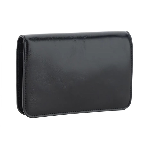 ✨ NWT CHLOE logo black leather wallet - Picture 2 of 6